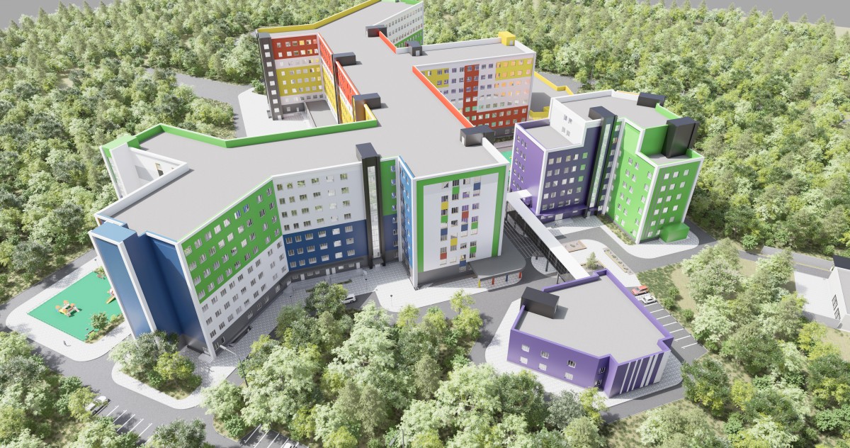 Здание детской больницы