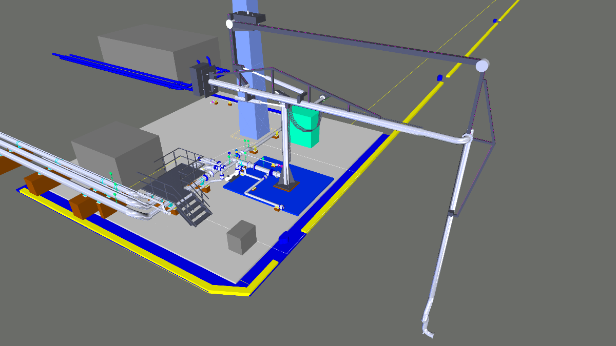Техническое перевооружение причалов терминала "Татьянка"